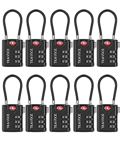 TSA Approved Luggage Locks (10 Count)
