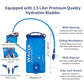 Lightweight Hydration Backpack Running Vest with 1.5L Water Bag