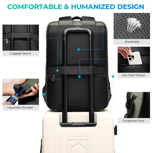 Men's Laptop Backpack for 17.3Inch Notebook