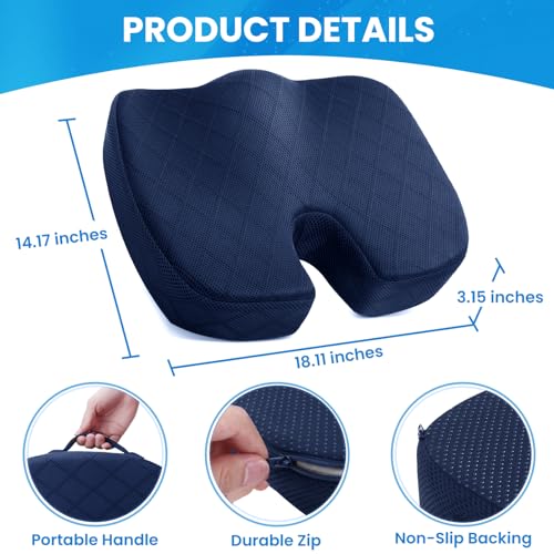 Seat Cushion Memory Foam Cushion for Office Chair