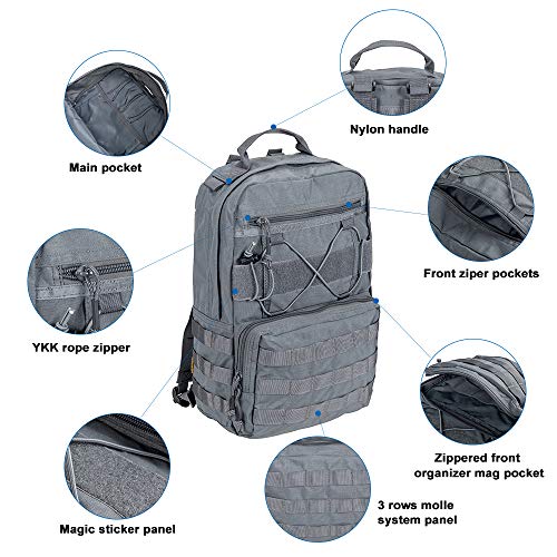 Outdoor Hydration Backpack Bundle Packs Water Bladder Carrier for 3L Water Bladder