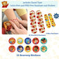 KeepGoing Daniel Tiger’s Small Travel First Aid Kit Kids (60 Count)