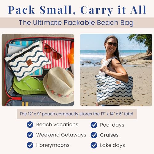 Large Beach Tote Set for Moms & Families