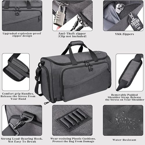 2 in 1 Garment Duffle Bags for Travel Mens Carry