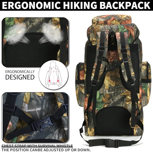 Hiking Backpack for Men 70L