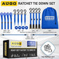 Ratchet Straps Heavy Duty 4 Pack (4 Count)