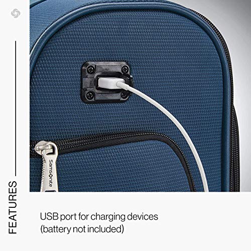 Solyte DLX Softside Expandable Luggage with Spinner Wheels