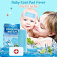 30 Sheets EasYeah Cooling Patches for Fever Discomfort & Migraine Relief (30 Count)