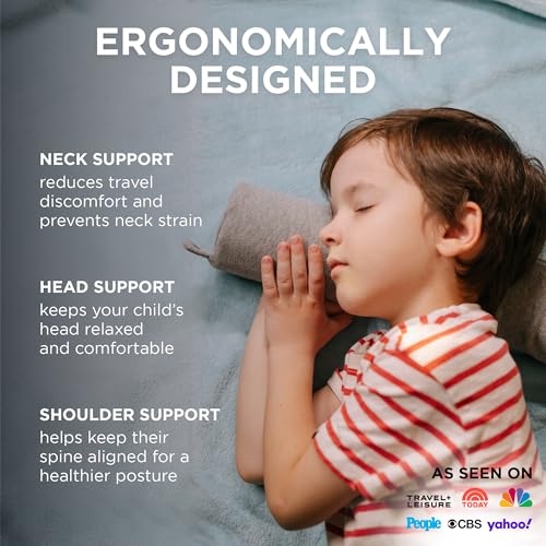 Twist Memory Foam Kids Travel Pillow
