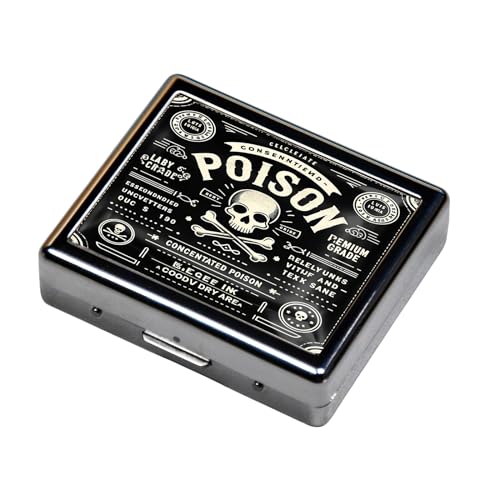 Cute and Portable Metal Pill Organizer (8 Count)