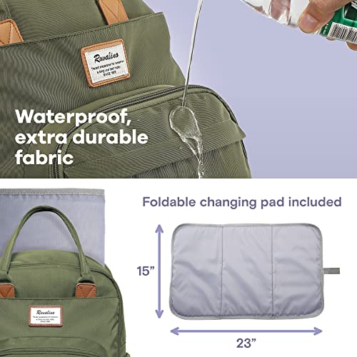 Baby Diaper Bag Backpack with Changing Pad