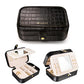 Travel Jewelry Organizer Boxes for Women Small Portable Necklace Earrings Bracelet Rings Travel Case Best Friend Birthday Gifts for Women Trendy