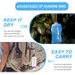 200ml/350ml/500ml Collapsible Soft Flask,BPA Free Folding Soft Water Bottle with Hanging Ring,Lightweight TPU Hydration Flask for Running Marathon Cycling Hiking(350ml-2 Packs) (2 Count)