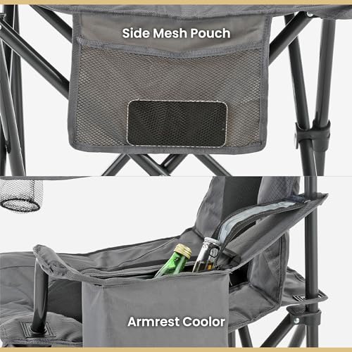 Portable Folding Camping Quad Chair w
