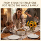 23pcs Pots and Pans Set Non Stick