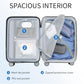Carry On Luggage Suitcase Rolling Luggage