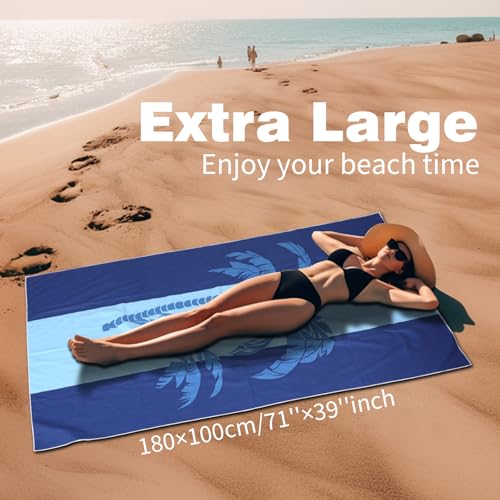Large Beach Towel 71 x 39 Inch