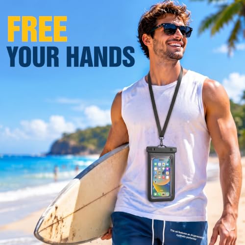 5 Pack Waterproof Phone Pouch