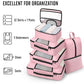 8 Set Packing Cubes for Travel Essentials (99 Count)