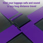Luggage Straps for Suitcases TSA Approved Travel Belt by Chelmon (4 Count)