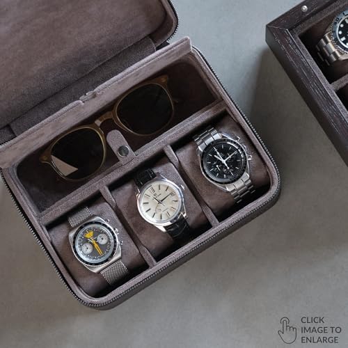 3 Watch Case with Storage Compartment