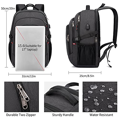 Backpack 17.3in Durable Travel Laptop Backpack