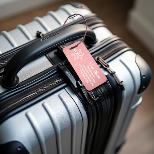 4PCS Personalized Luggage Tag (4 Count)