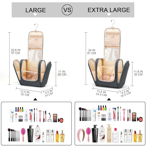 Hanging Toiletry Bag for Women & Men
