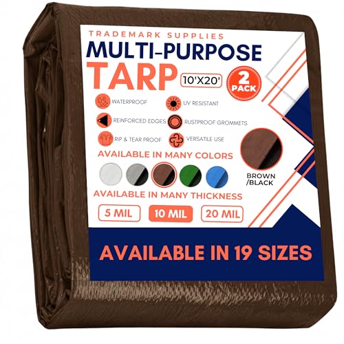 Large Waterproof Tarp (400 Sq Ft)