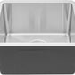 17 in. x 15 in. x 9 in. 16-Gauge Stainless Steel Undermount Single Bowl Bar Prep Kitchen Sink with Bottom Grid Set, Silicon Dishrack, Pot Mat and Strainer