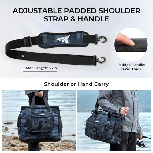 BaitSpace Tackle Bag with Removable Bait Binder