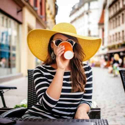 Sun Hats for Women Wide Brim Summer Hat Large Floppy Sun Straw Hat Foldable Packable Beach Hats UPF 50+