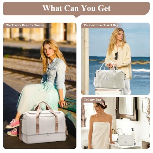 Extra Large Travel Duffle Bag (3 Count)