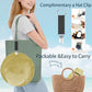 Womens Sun Hats Wide Brim Reversible Bucket Cotton Hat Packable Summer Travel Cap with Hat Clip