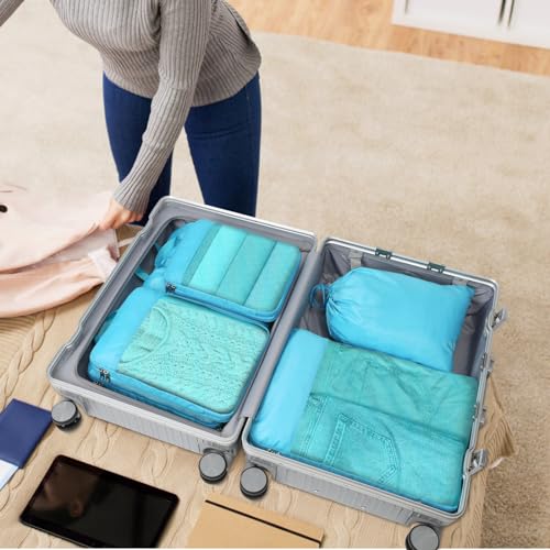 Mesh Compression Packing Cubes for Travel (6 Count)