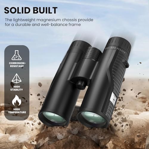 Premium ED HD Binoculars 10x42 for Adults
