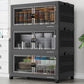 360Qt Stackable Storage Bins with 3 Lids (3 Count)