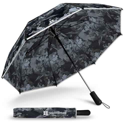 Premium Collapsible Travel Umbrella