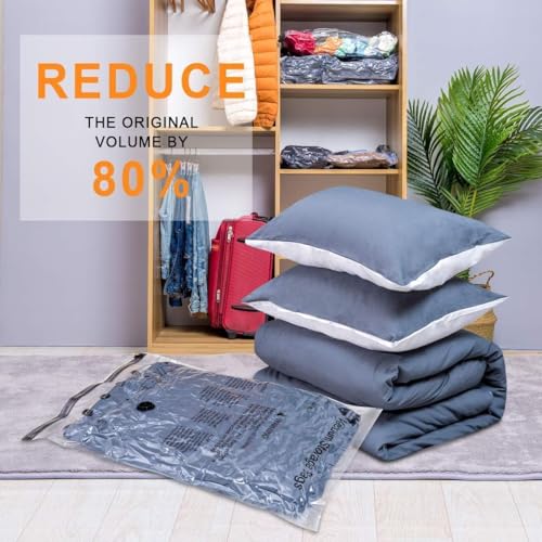 Vacuum Storage Bags for Clothing (28 Count)
