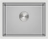 20 x 16 Inch Undermount Kitchen Sink, 304 Stainless Steel Single Bowl Small Kitchen Bar Sink Undermount, Brushed Nickel