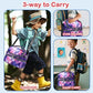 Double Decker Cooler Insulated Lunch Bag Large Tote for Boys