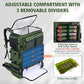 72L Fishing Tackle Backpack with Cooler & 4 3700 Tackle Boxes