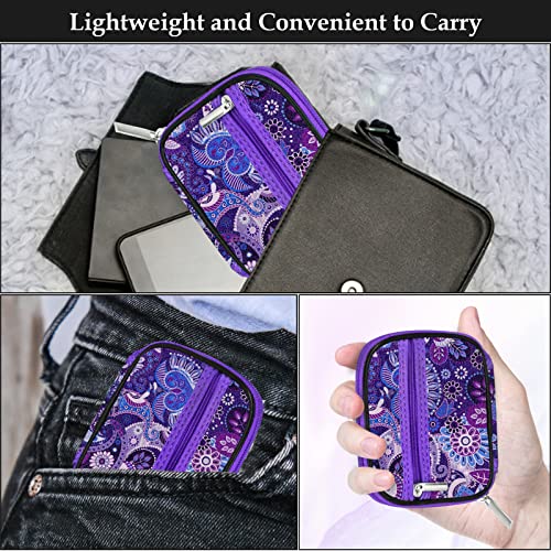 Weekly Travel Pill Organizer Case for Purse with Removable 7 Day Box