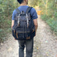 High Capacity Canvas Vintage Backpack