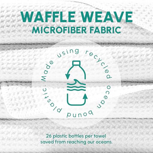 Waffle Microfiber Beach Towel