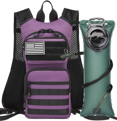 Insulated Hydration Pack Hiking Water Backpack Running Vest with 3L TPU Bladder Bag for Marathon Cycling Men