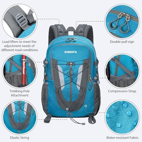 Hiking Backpack 30L Lightweight Travel Daypack Small Day Pack for Men Women Outdoor Camping Backpacking