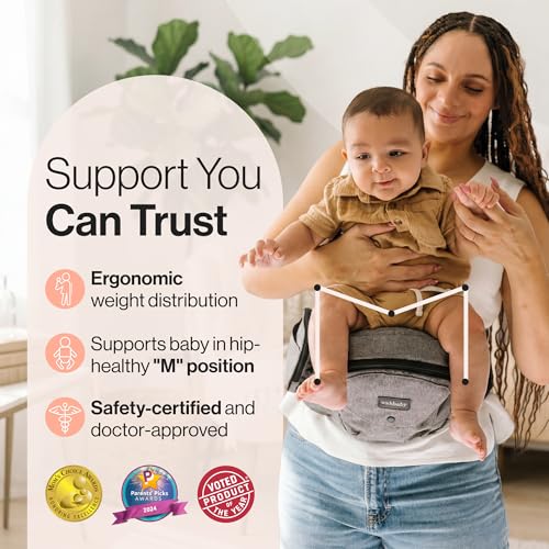Original Hip Seat Baby Carrier for Babies & Toddlers up to 45 lbs