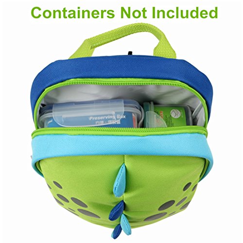 Kids Insulated Toddler Backpack with Leash Safety Harness Lunch Bag
