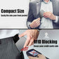 Slim Minimalist Wallet RFID Credit Card Holder for Men